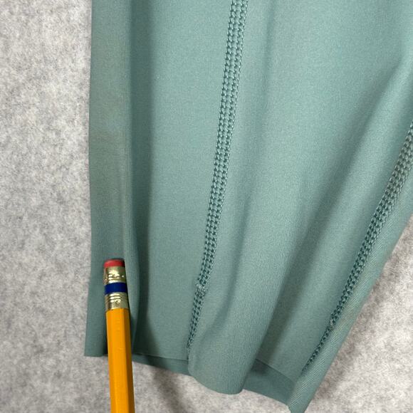 CRZ Yoga Leggings Womens Small Green Sports Capris Pockets Active Lounge READ - Picture 13 of 14